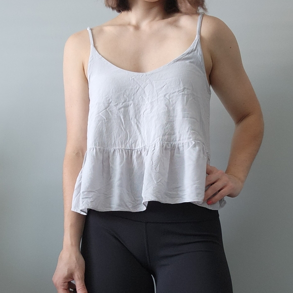 Topshop flowy spaghetti strap tank top camisole - Picture 7 of 7